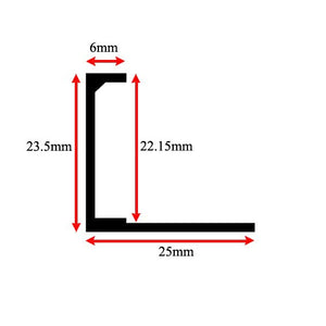 Stairrods Premier Dividers - 90cm Length
