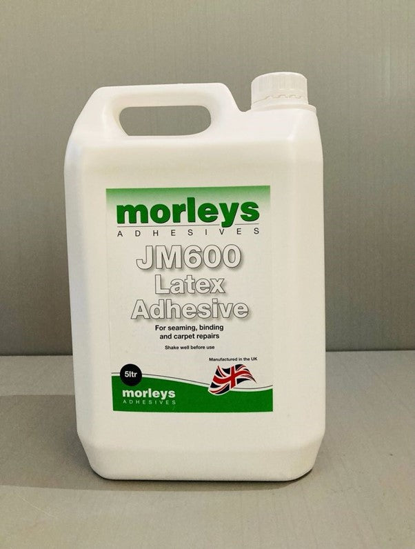 Morleys JM600 Rubber Latex Adhesive - 5 Litre